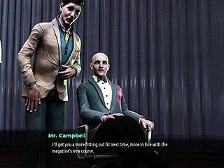 uh, monica’s photoshoot in fashion business, like, totally hot hentai stuff, ya know?