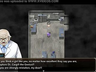 Karryn's Rough Threesome with Slime and Thug 😈