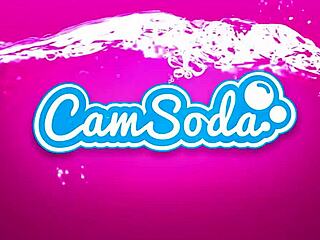 I am Kiki Klout, getting a sensual massage on Camsoda with my big tits oiled