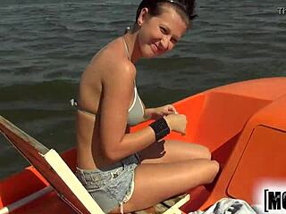 Mofos Com Features Nikol in Pervs on Patrol Scenario. Natural tits and hardcore cumshot add suggestive appeal.