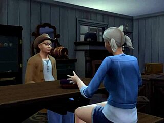 sims 4 biker chicks giving blowjobs and handjobs in a group scene with tattoos.