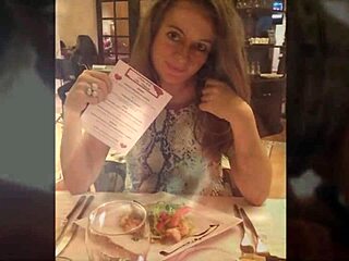 French blonde in snake-dress and stockings gets her shaved pussy slammed hard