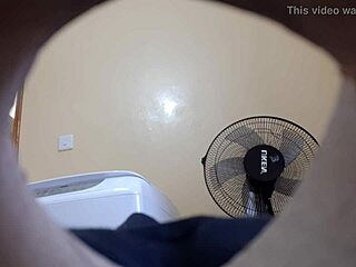 spying on cute indian step sister's hidden cam ass!