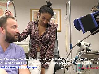 Miss Mars, ready for orgasm research with Doctor Tampa at GirlsGoneGynoCom?