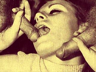 Vintage swinging sixties action in London