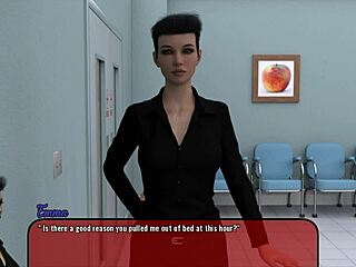 Alexandra 188 in blonde cartoon game adventure