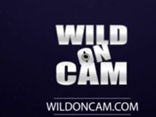 Hey, watch me finger my wet pussy in stockings with a vibrator!