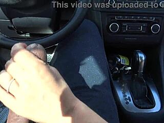 Swinger Wife Sucks Big Black Cock Outside Husband's House