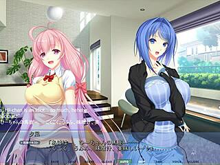 hey, akumeru family yunagi route part 2 pounding in the pool with big tits and ass