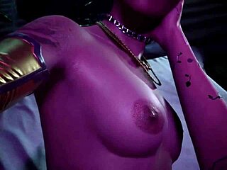 Watch this explosive cyberpunk 2077 braindance sex with cute lesbians!