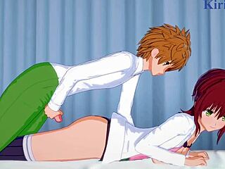 Ryouko Mikado and Tearju Lunatique Intense Sex Scene