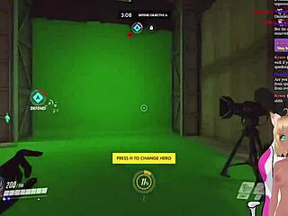 vtuber lewdneko plays overwatch and gets spanked in part 2