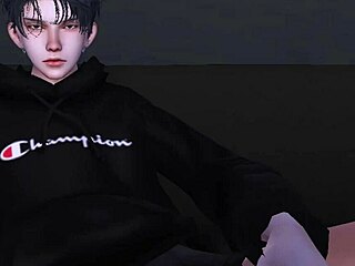 i couldn't wait for my little femboy slut to please me in this 3d yaoi porn chat