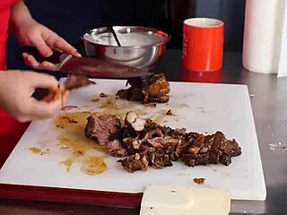 Always Horny for Kitchen Fun with Big Tits Bouncing Wildly