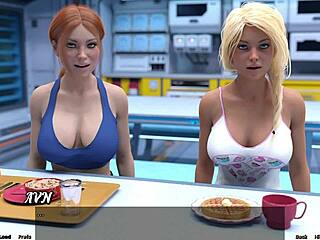 Stranded in space with a daring public handjob?