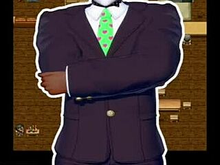 i cum inside busty blonde and hot goth's big ass at the same time in breedtown