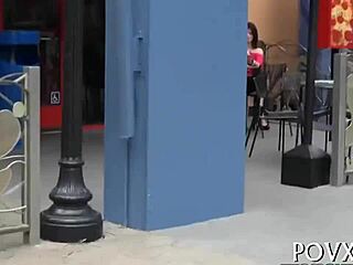 Teen Slut Sucks Erected Pecker Before Shaved Vagina Sex