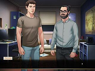 complete gameplay our red string part 23 with pierced nipples and outdoor fun