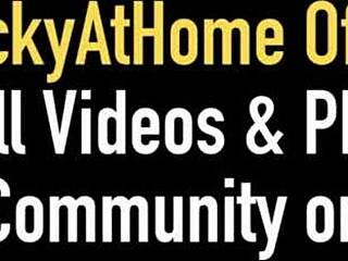 Hot Vicky Vette Strips and Masturbates After Party