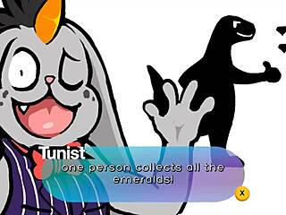 Endless Cumshots in Gay Hentai Game with Beach Footjob!