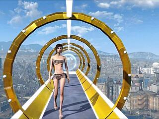 'fallout 4 fashion number 206 for the brunette.'