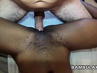 अरे, इस एबोनी टीन 18+ को इंटररेशियल एमेच्योर क्रीमपाई मिला