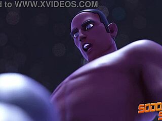 BBC Superhero Shoves Cock in Own Ass