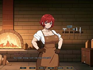 I love this tomboy in the hot forge hentai game. She's masturbating thinking of me, episode 1.