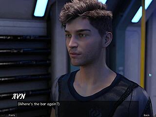 hot milf in space has nip slip with monster cock 😏