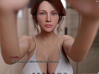 Dude sucks close up nipple play & sensual boob licking - heart problems part 01 3d hentai porn game