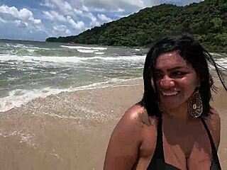 Wild Public Orgy on Beach Trail with Casal Mattos