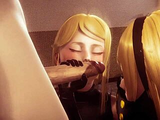 Fucked The Twins From Nier Automata In 3D Hentai Anime Orgy Pov