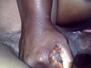 Big Booty Ebony Hooker Vs. Monster Cock