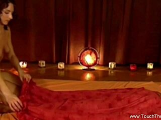 Wet soapy massage session leaves couple relaxed and satisfied