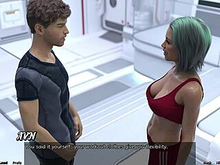 Stranded In Space 115: Femdom Mistress Owes Kisses In Hentai.