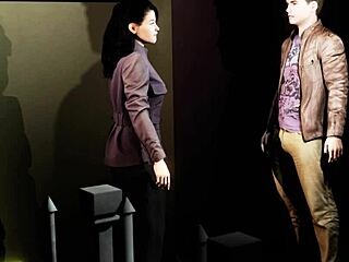 I experience the petite mort orgasm in this animated passion mark