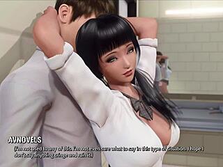Ripples 7 got those curvy anime tits bouncing