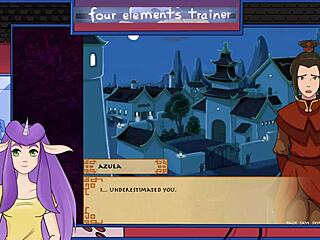 avatar last airbender trainer mixing drinks with big tits