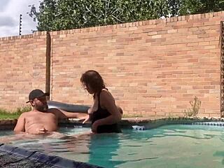 A story at the swimming pool