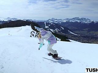 i watch curvy anal besties octokuro and ivy maddox share a thick cock in tushy.