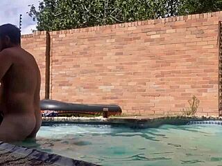 A story at the swimming pool