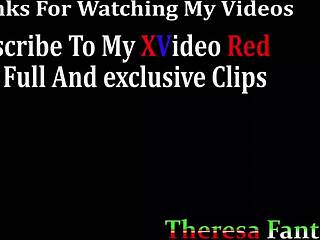 Theresa Fantassy says, 'Fuck me hard with that BBC.'