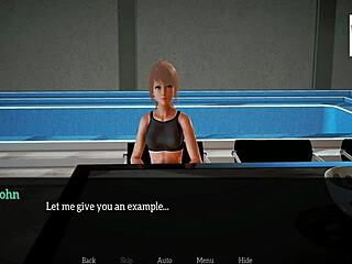 my new family game series continues with teen and milf characters in a cartoon adventure