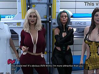 Stranded in space 3: milfs and teen 18+s compete in dating contest