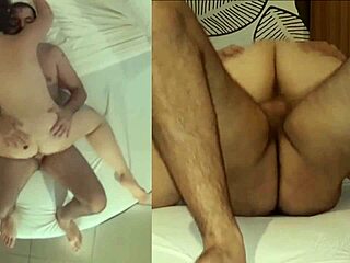 My huge butt girlfriend twerks on cock, driving me crazy with every move