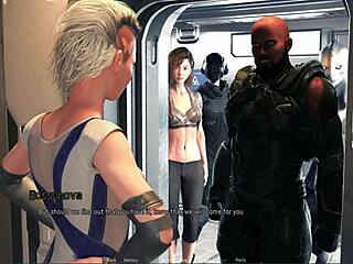 Projekt Passion: Horny Blonde Breast Friend Sucks Cock in Bedroom Scene