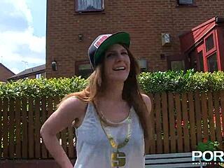 Busty Natural Milf Samantha Bentley Exposed in Public