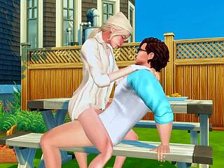 stepbrother, I-I wanted a huge dick in my ass and rough facefuck for hard anime hentai sfm sex!