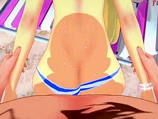 Marie Rose Bikini Fucking On Beach POV DOA Fantasy