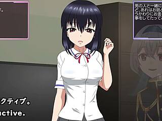 Toyed Hentai Girl Groped in Machine-Translated Game Trial
